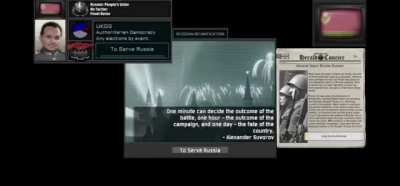 Everyone think about Omsk and Sacred War, i think about Sverdlovsk and Army Foward.