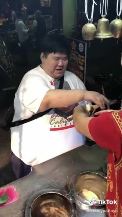 All he wanted was some ice cream