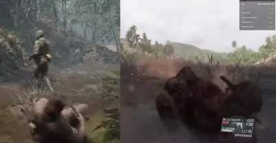 The new animations and movements of MGS3D are inspired by MGSV, I even have the feeling that some look better. I can’t wait to try all these new possibilities.