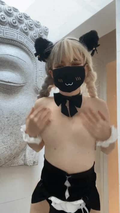 You come into your hotel room and see me like this, wyd?