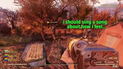 Credit to Worst Premade Ever (Fallout 76 Video)