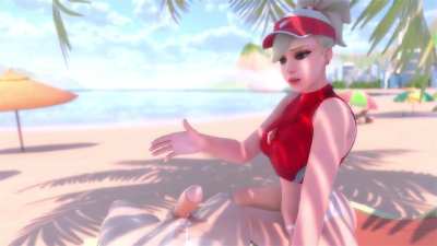 Life guard Mercy's emergency ball draining (Rwt4184)