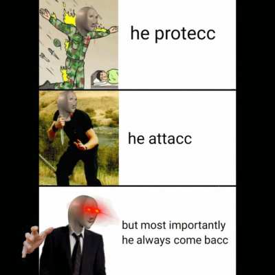 I haven't been seeing him lately.