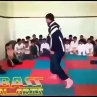 Kids, don't mess with this guy