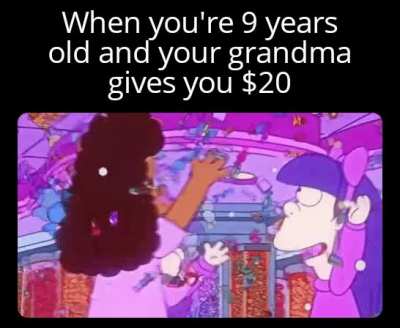 Grandma go brrr