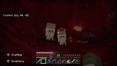 Went Ghast hunting and I got a double kill with a single fire ball