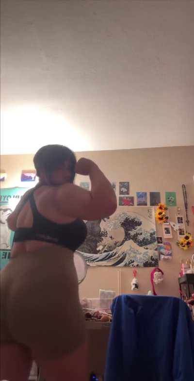 Glutes and quads today :3