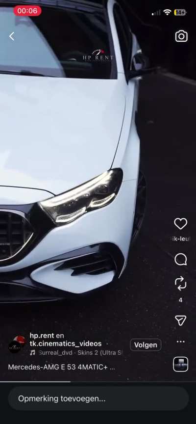 Reels for car videos