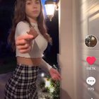 Literally finds every way to show her ass