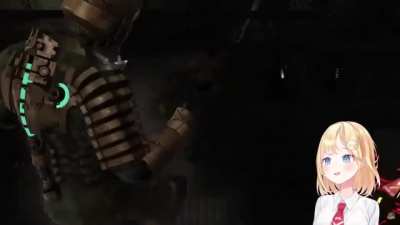 amelia watson steps on an explody thingy