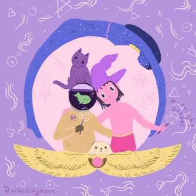 I made this gif about the magick episode ‘Hunters without a home’ IG: Sihu.tinymoon What was your favorite quote from the episode? Also share your own art!