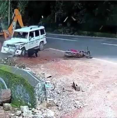 Just lucky ..