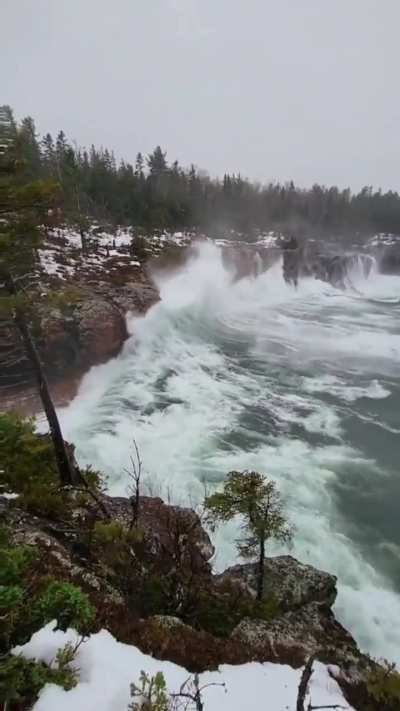 Lake Superior in North America