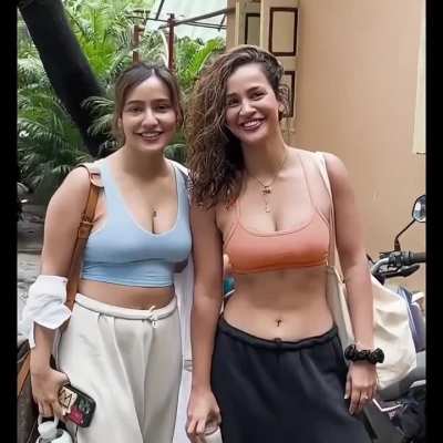 Neha Sharma & Aisha Sharma Hottest Sister Duo🔥🥵