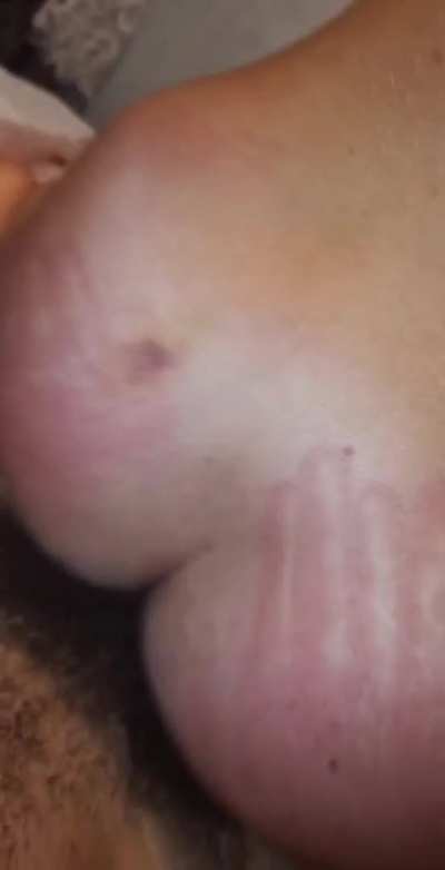 Blonde girl jumps on an Arab dick