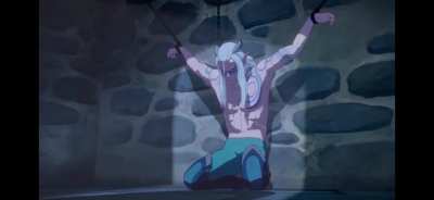 Deleted Scene of Viren falling down the stairs...