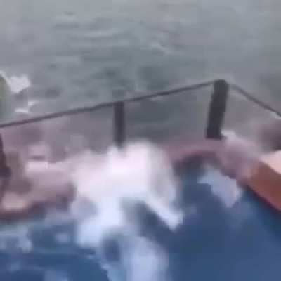 Face jump.