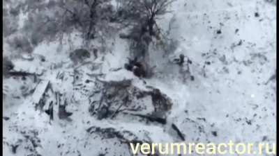 5 AFU soldiers surrender to two russian soldiers 
