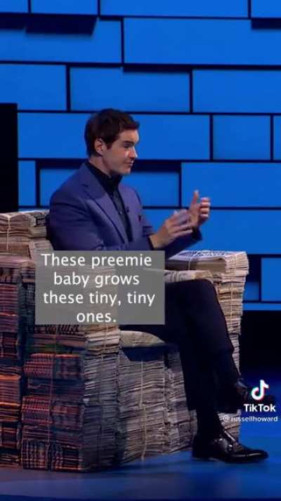 Jimmy Carr speaking about becoming a dad