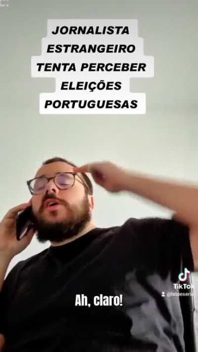 Jornalista estrangeiro tenta perceber eleições portuguesas