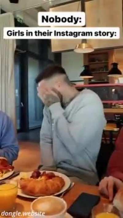 The girls in their IG story