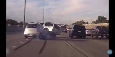 cutting across lanes