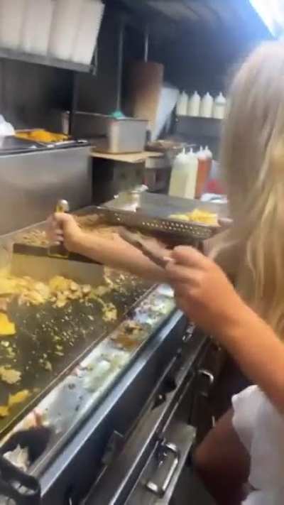 HMC while I work the grill