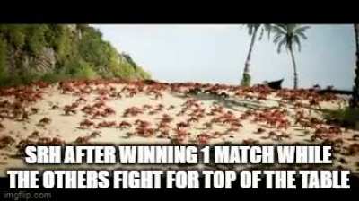SRH AND RCB SWITCHING ROLES THIS SEASON