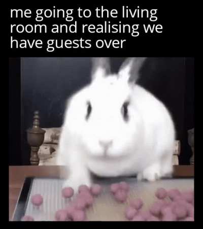 Act like nothing happened