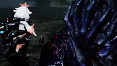 Urizen eats Paimon