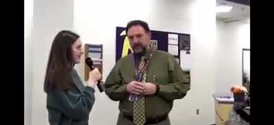 Ladies and gentlemen I introduce to you my super intendent.