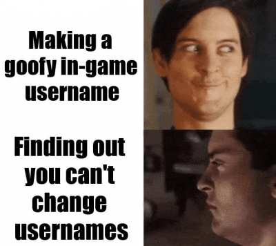 That was supposed to be a joke- can't change it now