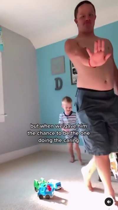 an uncle and nephew growing up together