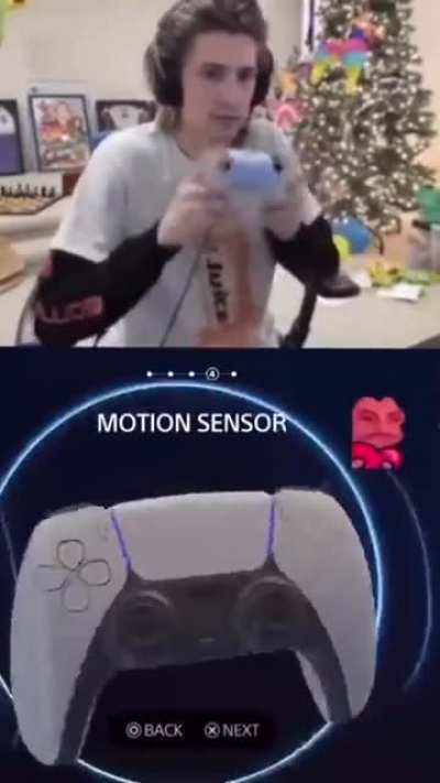 XQC and a PS5