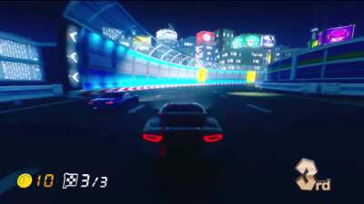 Mario Kart- no, Need for Speed looks a little different...