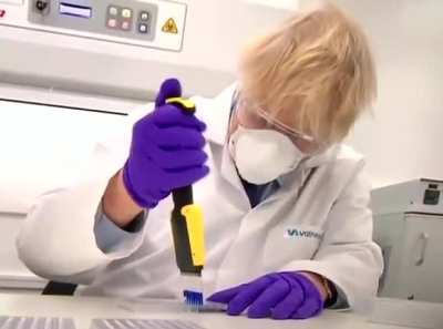 Who was saying Boris couldn’t Pipette? Look at this madlad