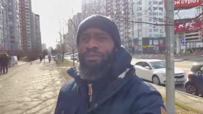This dude was vlogging about current state of supply of essential goods in Ukraine (sound up 🔊🔊)