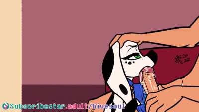 (soulcentinel) she has a verry good nose!