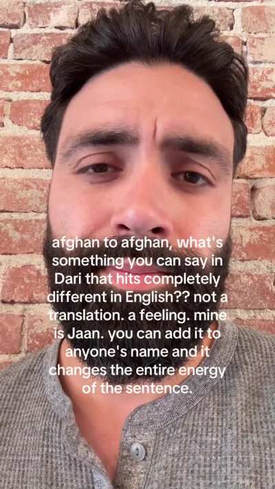Dari is such a beautiful language