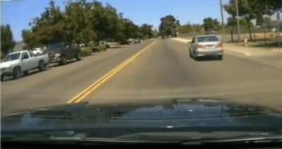 Road-rager picks the wrong one.