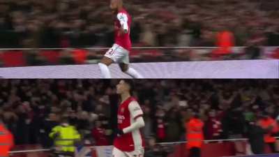 “Martinelli. Chance. Goal!”