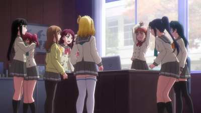 Chika hits a table