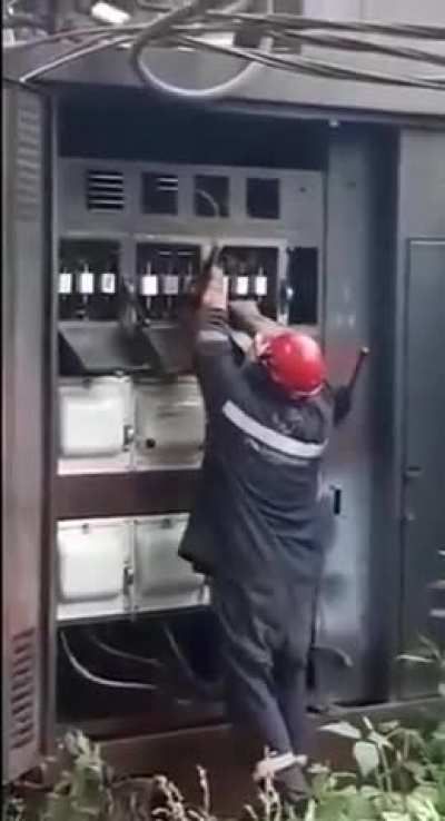 Meanwhile, at a sub-station in Russia . . .