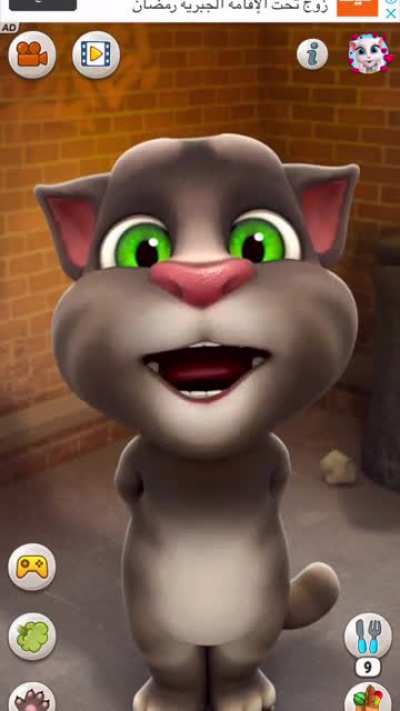 Talking Tom Stop Breathing