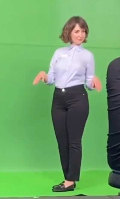 Milana Vayntrub’s butt is amazing