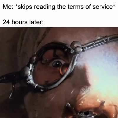 Should've read it