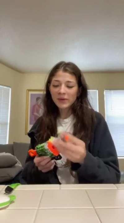 Don’t worry about me, I’m strapped