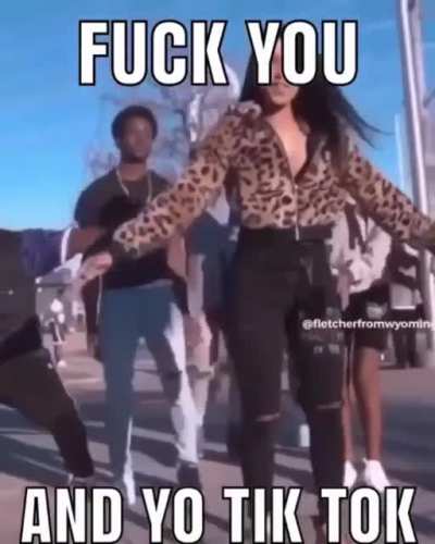 For the niggas that post tiktoks
