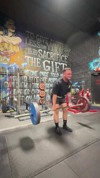 160kg/352 x8 Barbell RDL