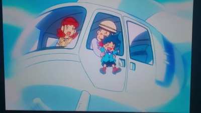 Tommy's just trying to get a closer look!